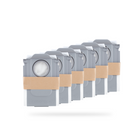 Prašty na prach Roborock (6 ks) pro QV 35A, QV 35S, Qrevo S Pro, S8 MaxV Ultra, S8 Max Ultra, Qrevo