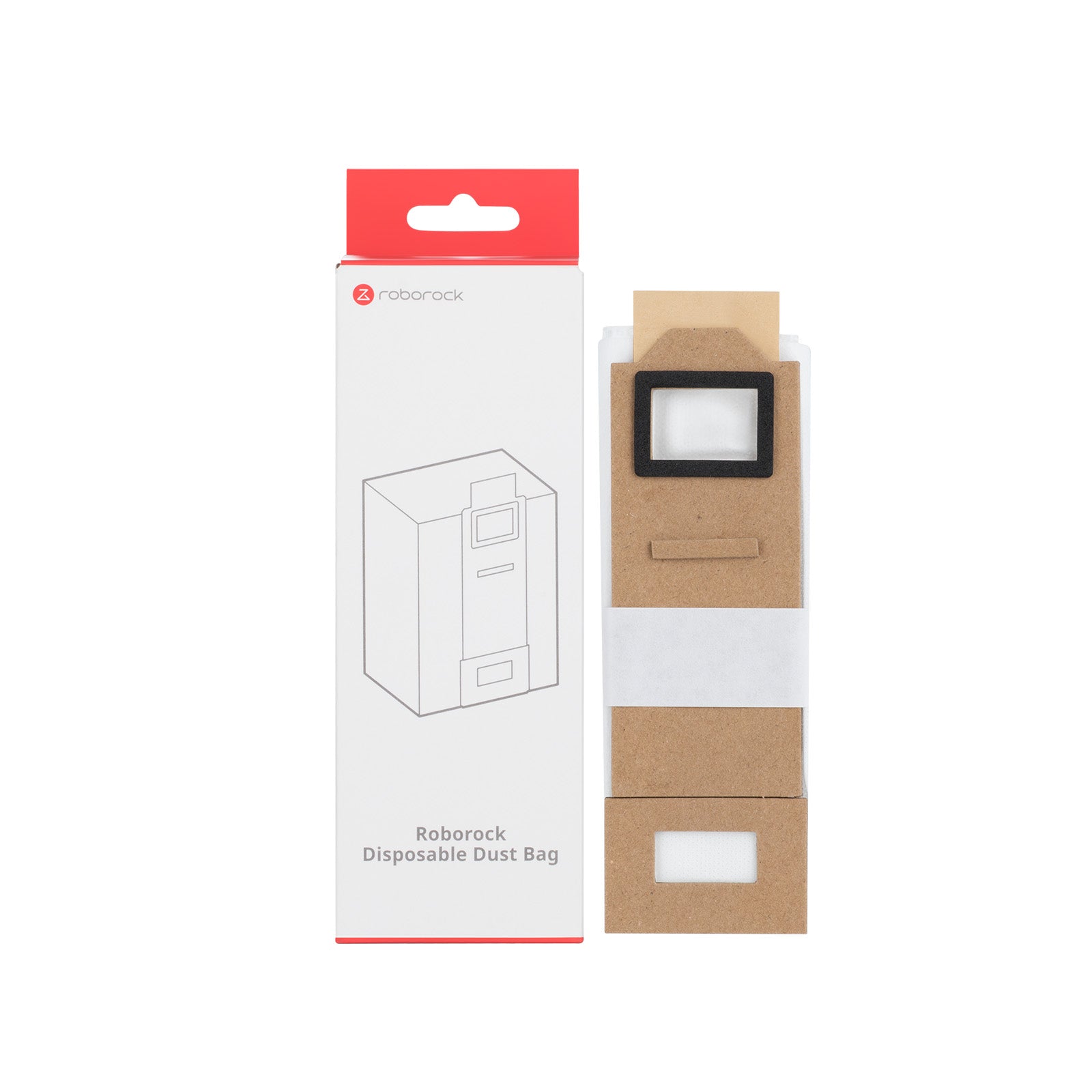 Jednorázové prachové sáčky Roborock*12 kusů pro bezdrátový ruční vysavač H5