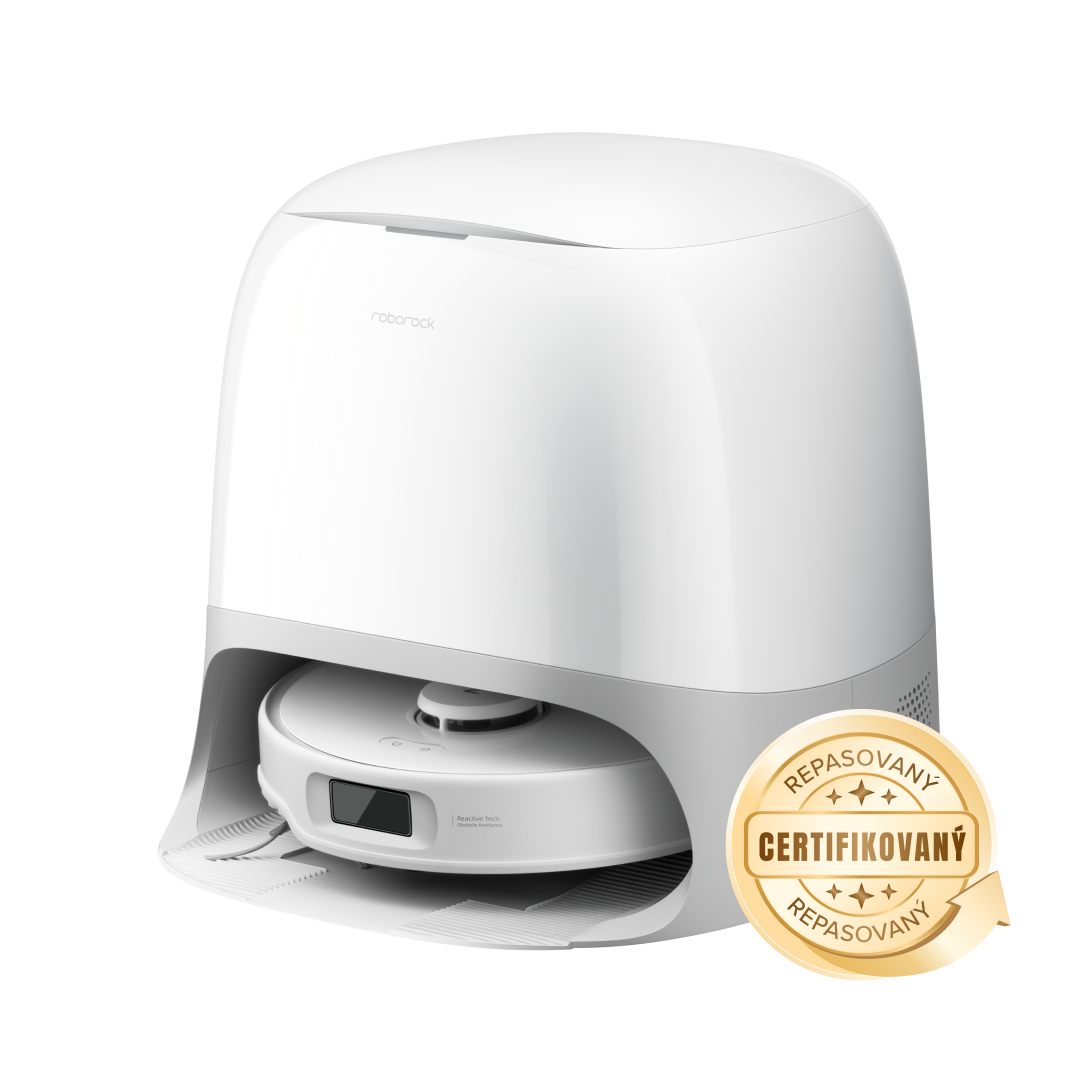 [Kompletní renovace – 90% jako nové] Roborock Qrevo Curv S5X Robot Vacuum with Multifunctional Dock 3.0